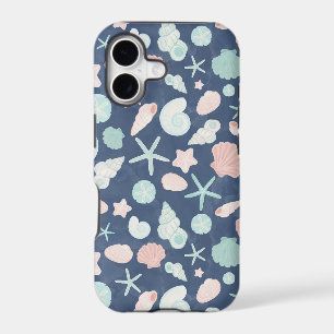 Coastal Shells Beach & Ocean Design iPhone 17 Case