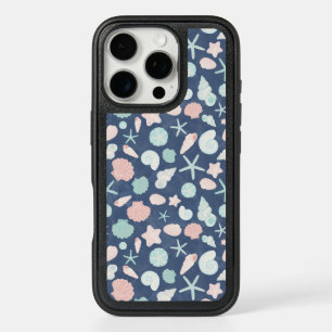 Coastal Shells Beach & Ocean Design iPhone 16 Pro Case