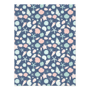 Coastal Shells Beach & Ocean Design Photo Print