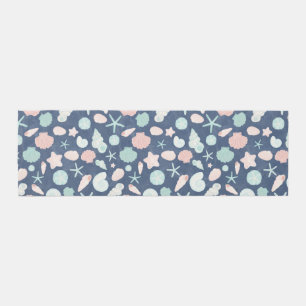 Coastal Shells Beach & Ocean Design Runner