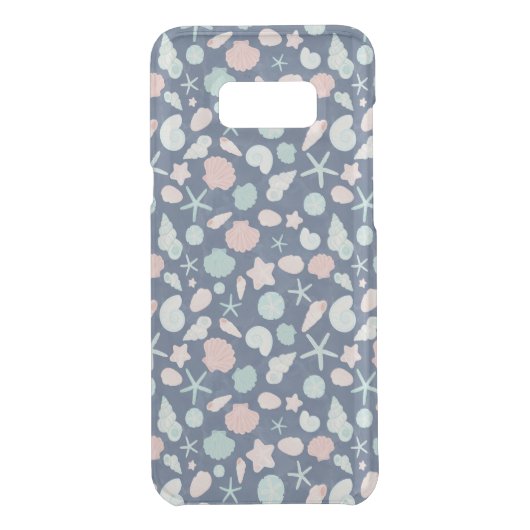 Coastal Shells Beach & Ocean Design Uncommon Samsung Galaxy Case (Back)