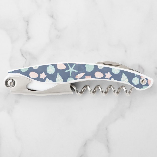 Coastal Shells Beach & Ocean Design Waiter's Corkscrew (Front)