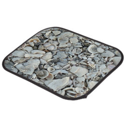 Coastal Shells Road Pattern Car Floor Mat
