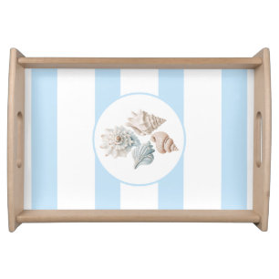 Coastal Shells Serving Tray