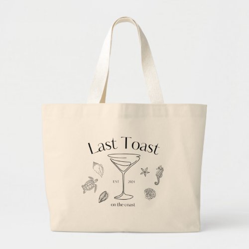 Coastal Shopping bag for bachelorette