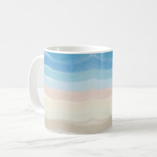Coastal Shoreline Salty Waves  Coffee Mug
