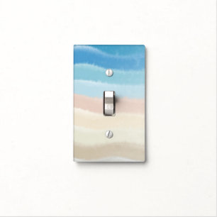 Coastal Shoreline Salty Waves  Light Switch Cover