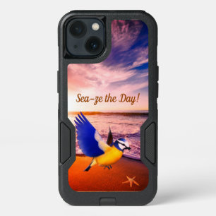 Coastal Sky Bird iPhone 13 Case