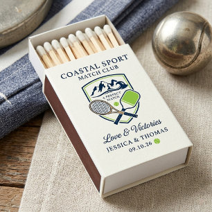 Coastal Sport "A Perfect Match" Tennis & Picklebal Matchboxes