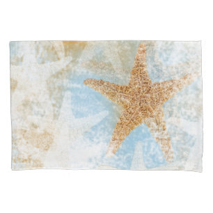 Coastal Starfish Sea Star Design Pillow Case