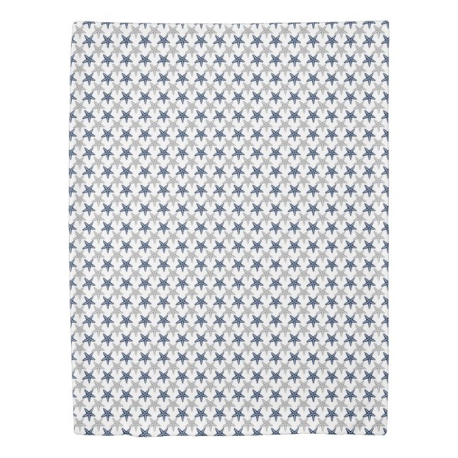 Coastal Starfish Twin Duvet Cover (Front)