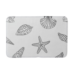 Coastal Steps Ocean Gray Bath Mat