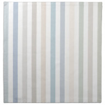 Coastal Stripe Cloth Dinner Napkin