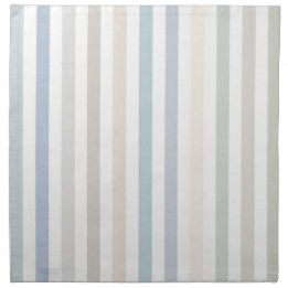 Coastal Stripe Cloth Dinner Napkin