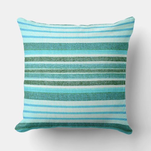 Coastal Stripe Pillow by Margaret Juul