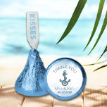 Coastal Summer Beach Anchor Nautical Wedding Favor<br><div class="desc">Make your special day unforgettable with our Coastal Summer Beach Anchor Nautical Wedding Favor Chocolate, the perfect treat for seaside or nautical-themed weddings. These delicious chocolates are elegantly wrapped and feature a charming anchor design, capturing the essence of summer and ocean-inspired celebrations. Crafted from premium-quality chocolate, they offer a delightful...</div>