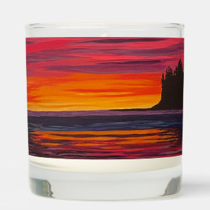 Coastal Sunset Scented Jar Candle