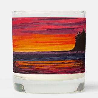 Coastal Sunset Scented Jar Candle