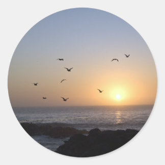 Coastal Sunset stickers
