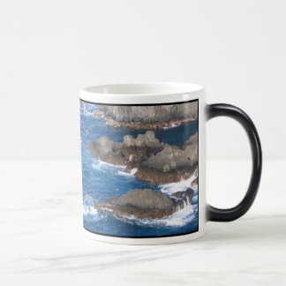 Coastal swirls color morph mug