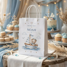 Coastal Teddy Bear Nautical Birthday
