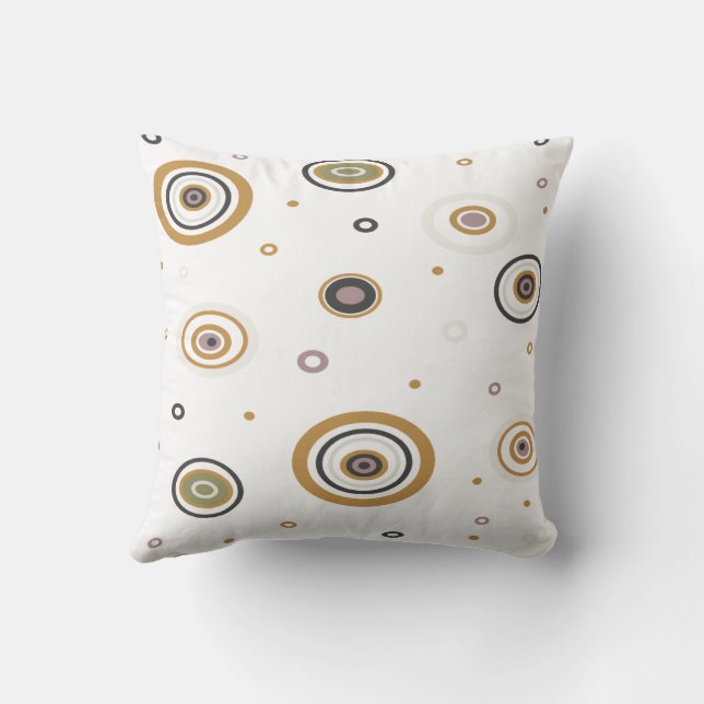 Coastal Throw Pillow (Back)