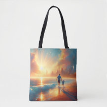 Coastal Tote Bag - Boutique Beach Bag
