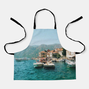 Coastal town of Perast, Montenegro Apron