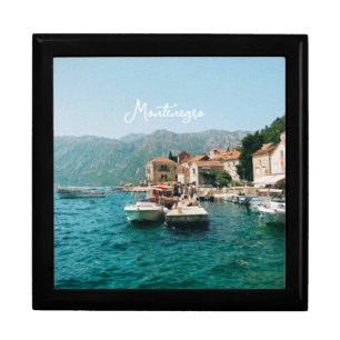 Coastal town of Perast, Montenegro Gift Box