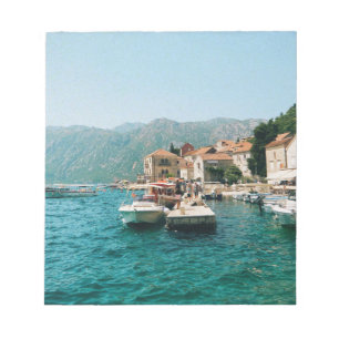 Coastal town of Perast, Montenegro Notepad
