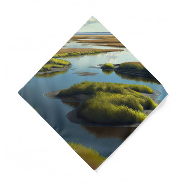 Coastal Tranquility Bandana (Front)