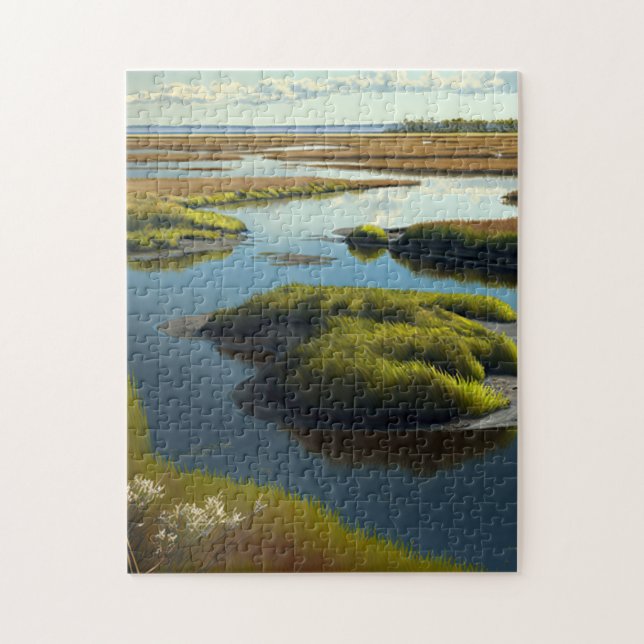 Coastal Tranquility Jigsaw Puzzle (Vertical)