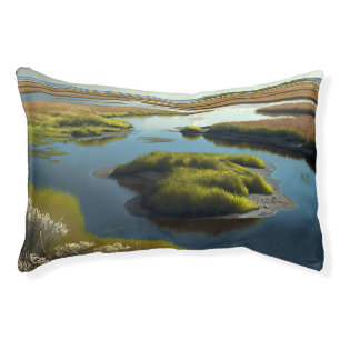 Coastal Tranquility Pet Bed