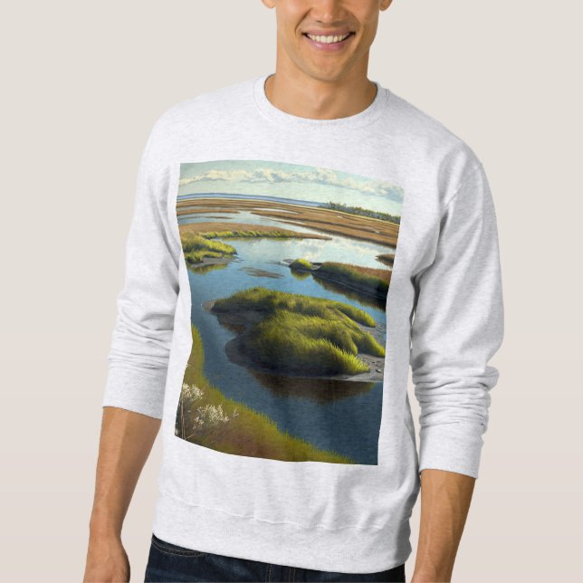 Coastal Tranquility Sweatshirt (Front)