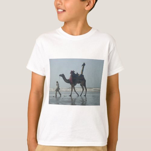 Coastal tribal CamelJPG T_Shirt