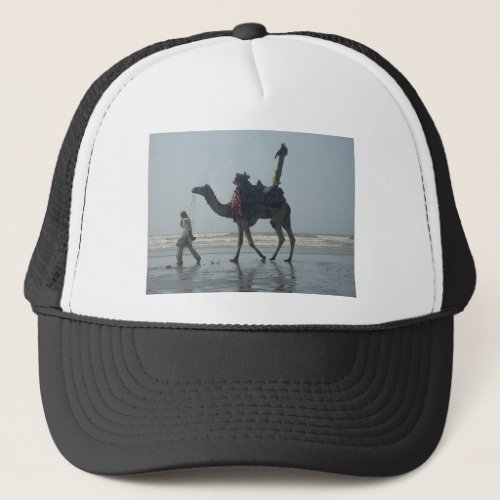 Coastal tribal Camel safari Trucker Hat