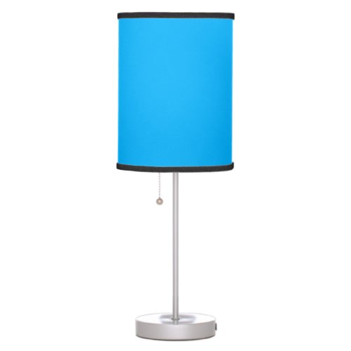 coastal tropical black blue cottagecore  table lamp