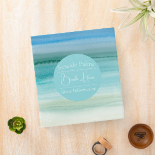 Coastal Vacation Rental- Guest Binder