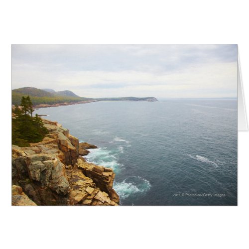 Coastal View of Acadia National Park