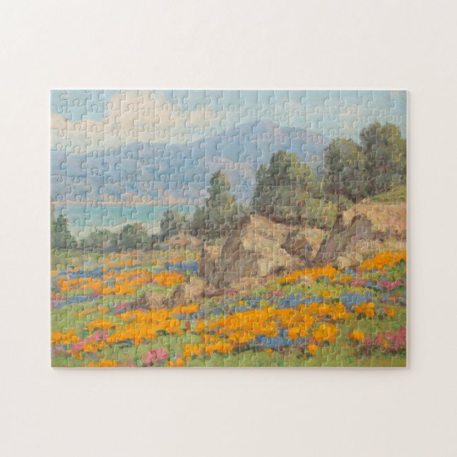 Coastal View | William Franklin Jackson Jigsaw Puzzle (Horizontal)
