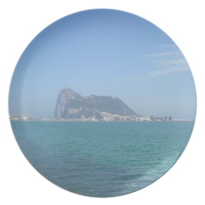 Coastal Views   The Rock of Gibraltar Plate