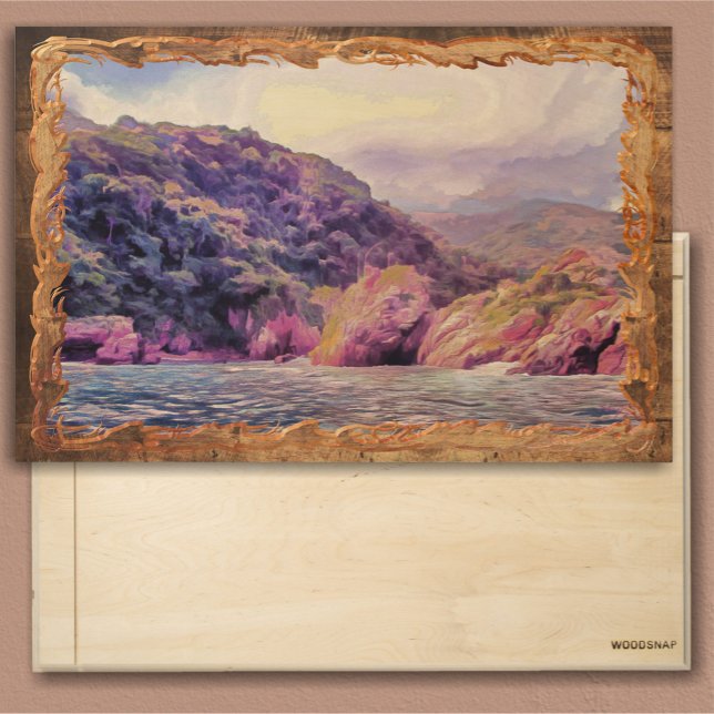 Coastal Yelapa to Puerto 1620 Wood Wall Art (Creator Uploaded)