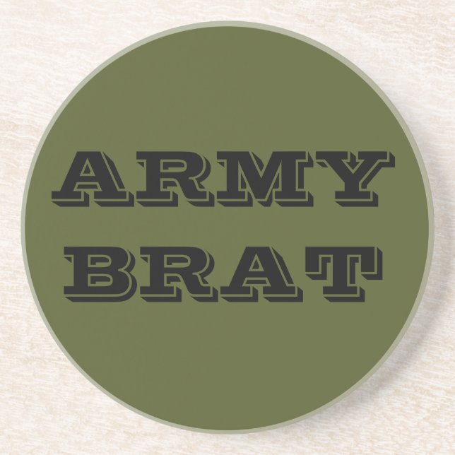 Coaster Army Brat (Front)