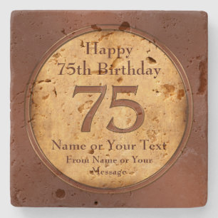Coaster Birthday Gift for a 75 Year Old Man