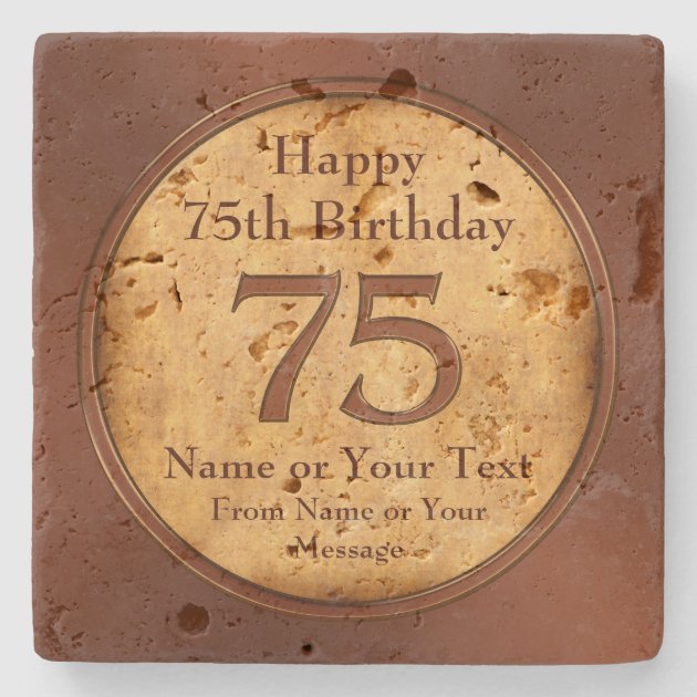 75th Birthday 75 Year Old Anniversary Bday Funny Gift Idea Wood Print by  Jeff Creation - Fine Art America