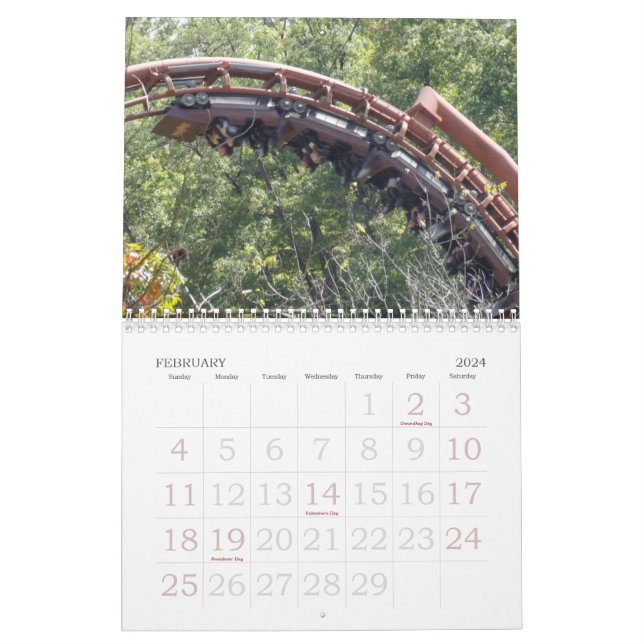 Coaster Calendar | Zazzle