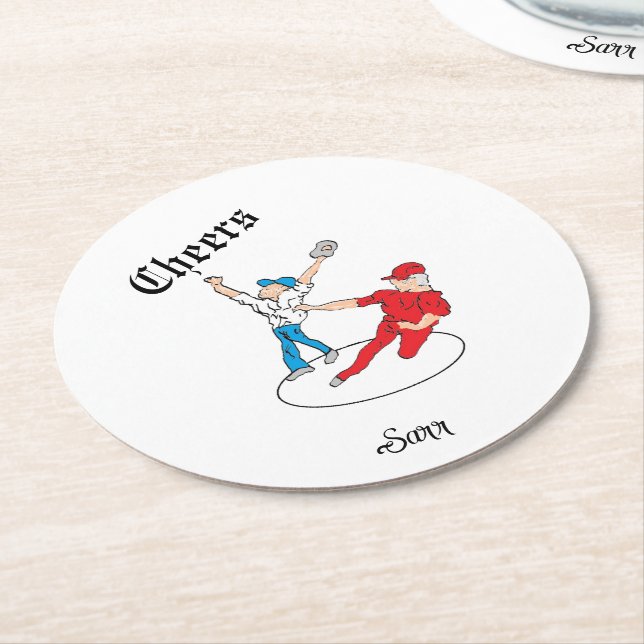 Coaster :  Cheers  (Angled)