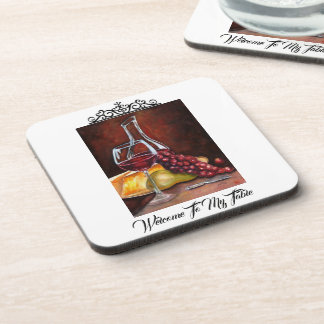 Coaster Cork Back - Welcome To My Table