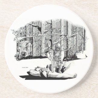Coaster - Fallen Comrade (black)