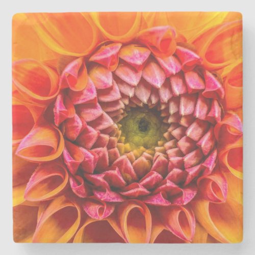 Coaster, floral art
